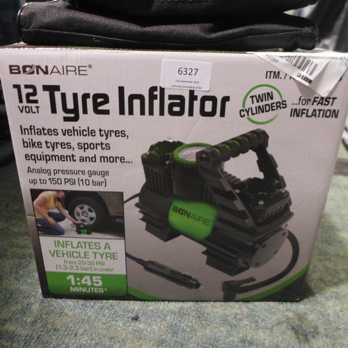 6327 - Bon Aire 12V Inflator     (335-326) *This lot is subject to Vat