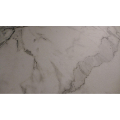 6330 - White Marble Effect Large Worktop