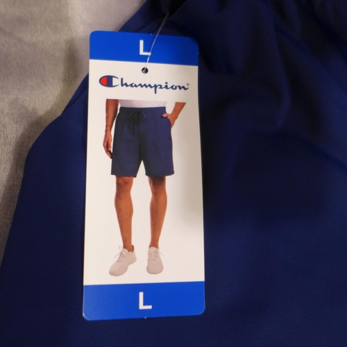 6345 - 5 x men's blue Champion shorts: 4 x small, 1 large (335-27/85796) *This lot is subject to Vat