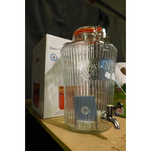 6378 - Kilner 8L vintage Drink Dispenser (335-263) *This lot is subject to Vat