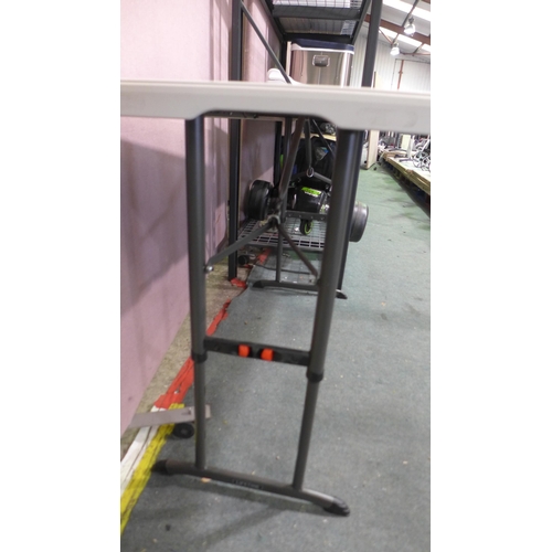 6395 - 4Ft Adjustable Height Table 122Cm X 61 Cm X 60-86Cm   (335-272) *This lot is subject to Vat