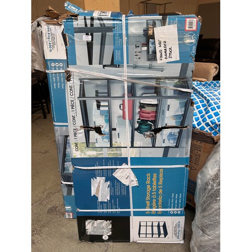 3193 - Whalen Storage Rack Step Beam Shelving, Original RRP £95.83 + Vat (4211-38) *This lot is subject to ... 