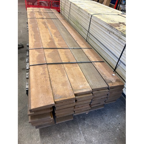 5139 - 45 Coppered 3.6m composite decking boards - All B-Grade stock  * This lot is subject to vat