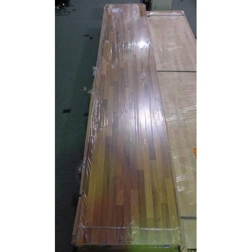 6292 - Walnut Effect Worktop 306cm x 60cm (554-192)   * This lot is subject to vat