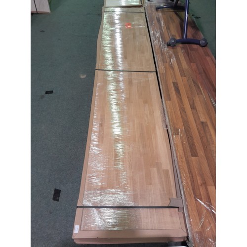 6273 - Solid Oak Worktop 300cm x 60cm (554-177)   * This lot is subject to vat