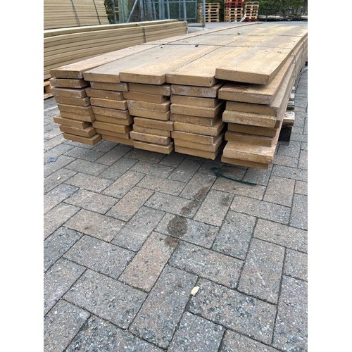 5139 - 45 Coppered 3.6m composite decking boards - All B-Grade stock  * This lot is subject to vat