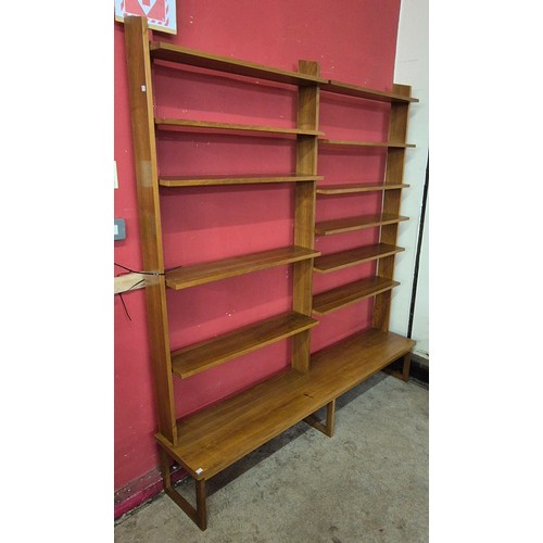 7 - A teak room divider