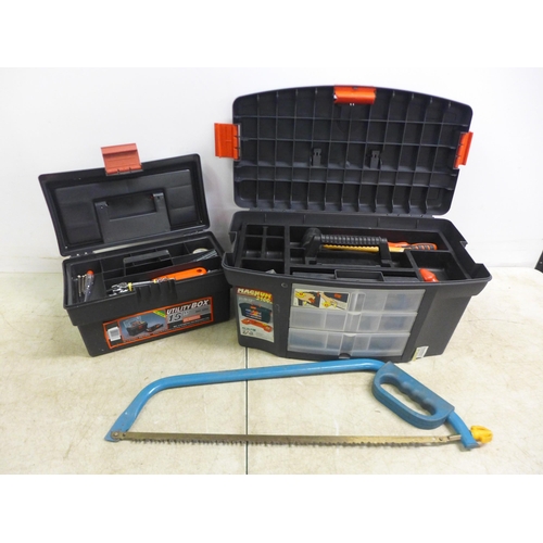 5022 - 5 x 12V tyre inflators, all boxed and a Plasplugs wall and floor heavy duty tile cutter and Triton 1... 