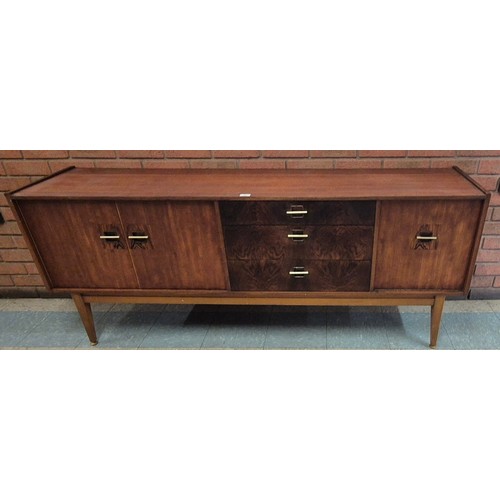 21 - A Stonehill teak and rosewood sideboard. CITES A10 no. 24GBA101M8SEL