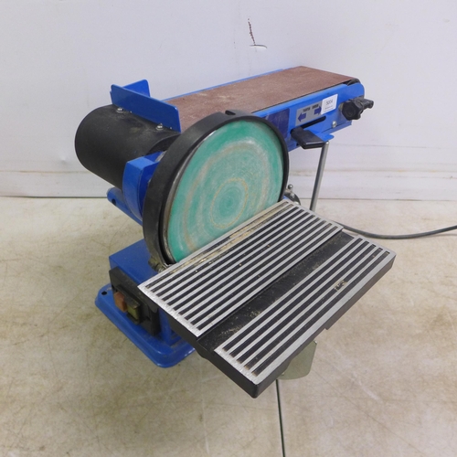 5004 - A Static Arc VPBS1015 240v disk and belt sander