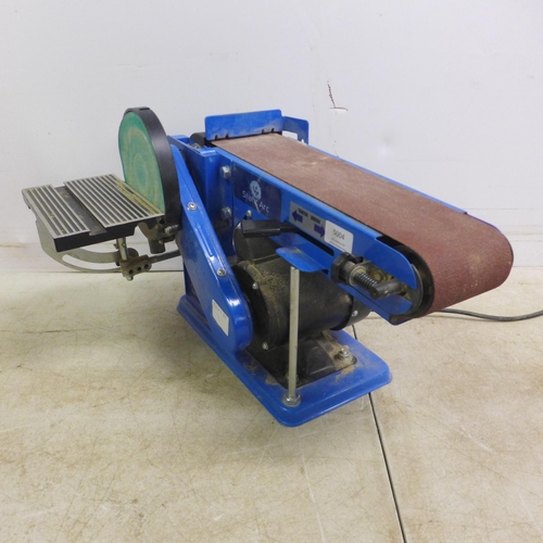 5004 - A Static Arc VPBS1015 240v disk and belt sander