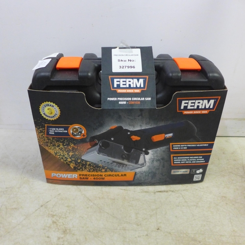 5012 - A Ferm CSM1038 240v Precision circular saw, a Black Spur ES-135 electric sander and a little Yello s... 