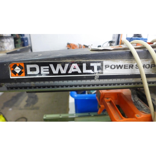 5039 - A Dewalt Power Shop DW1251 240v radial arm saw