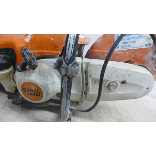 5048 - A Stihl TS410 petrol driven stone cut off saw