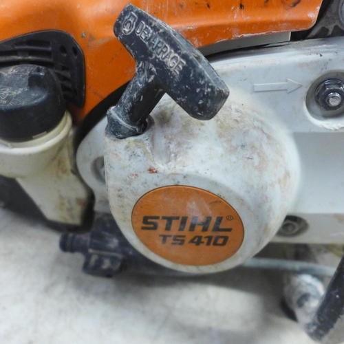 5048 - A Stihl TS410 petrol driven stone cut off saw