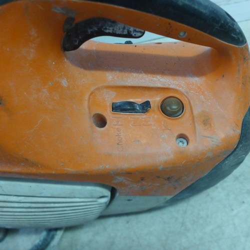 5048 - A Stihl TS410 petrol driven stone cut off saw