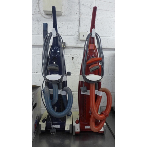 5140 - Two Hoover Pure Power 2100w vacuum cleaners