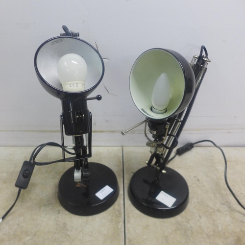 5053 - Two Angle Poise style desk lamps