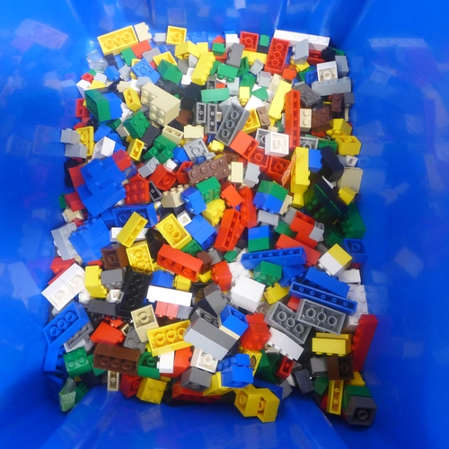 5057 - A box of assorted Lego and a box of Die Cast model cars