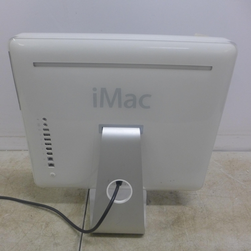 5059 - An A1058 240v Apple iMac computer with power cable