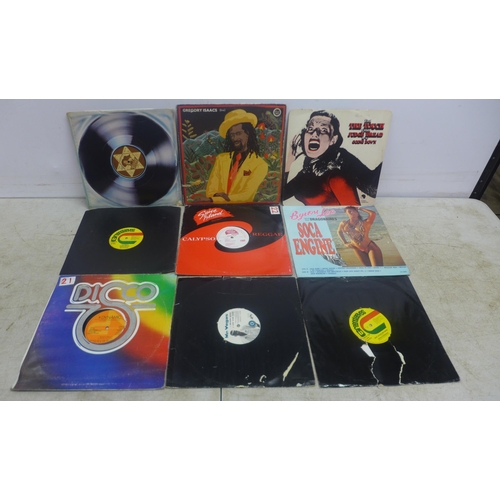 5062 - A collection of LP's and 12