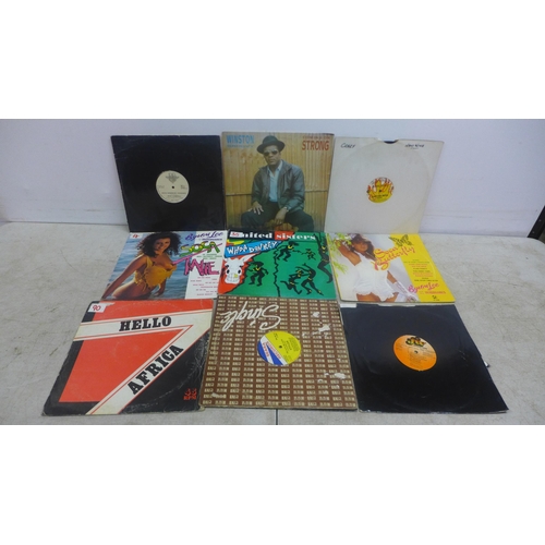 5062 - A collection of LP's and 12