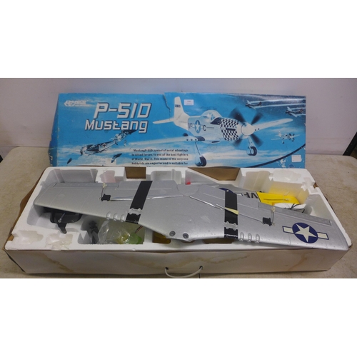 5082 - An Art-Tech remote controlled P-51D Mustang model airplane