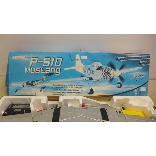 5082 - An Art-Tech remote controlled P-51D Mustang model airplane