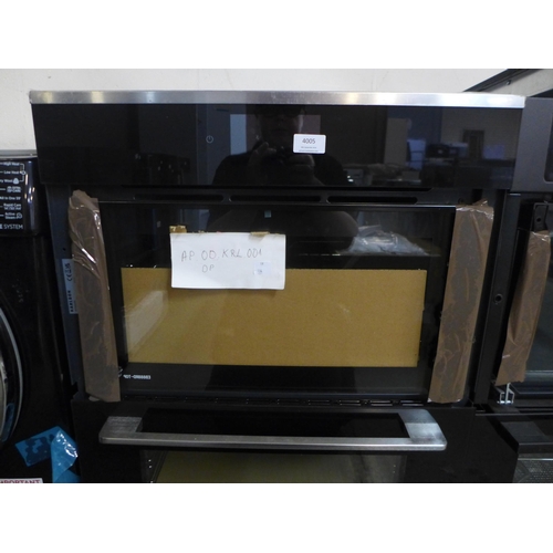 4005 - Karlson Double Oven - Stainless Steel (Broken Top Oven Door) TFTDOVSS (458-134) *This lot is subject... 