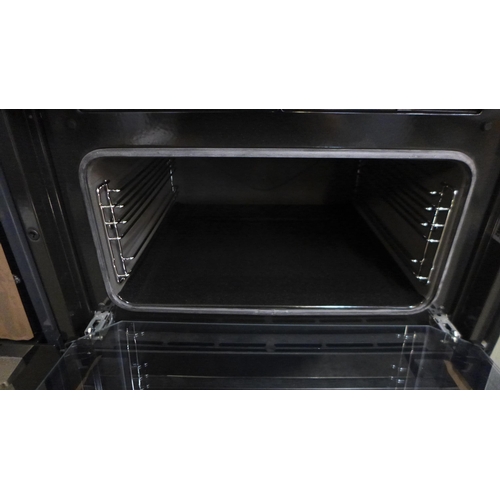 4006 - Zanussi  Built-in Double Oven with AirFry (Broken Top Oven Door) ZKCNA7KN (458-186) *This lot is sub... 