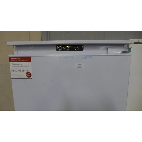 4008 - CDA Integrated Tower Freezer USED - Model no -FW881 (458-43) *This lot is subject to Vat