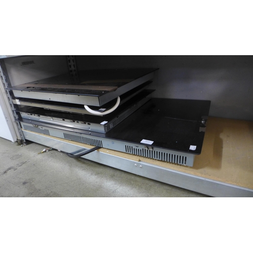 4018 - 4x Mixed Size/Style Induction Hobs ( Damaged) (458-128,129,179,233) *This lot is subject to Vat