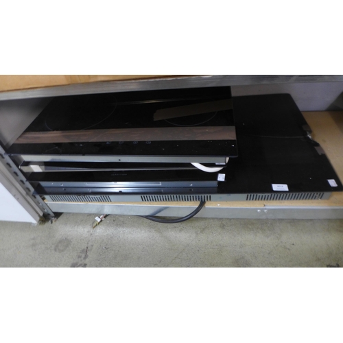 4018 - 4x Mixed Size/Style Induction Hobs ( Damaged) (458-128,129,179,233) *This lot is subject to Vat