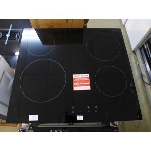 4021 - CDA 4 Zone Ceramic Hob - Model NoHC6621FR, Original RRP £190.83  + vat (460-116)    * This lot is su... 