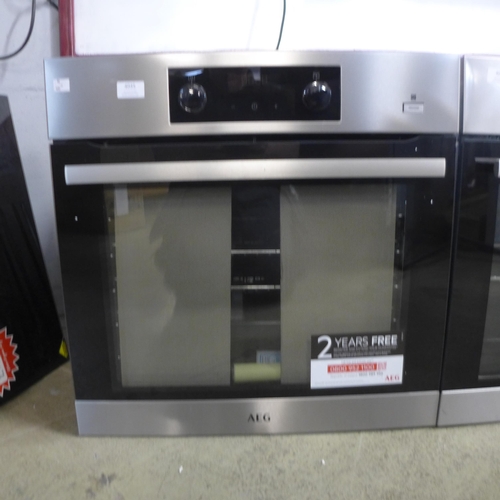 4035 - AEG Multifunction Oven - Model NoBES355010M, Original RRP £340.83  + vat (460-172)    * This lot is ... 