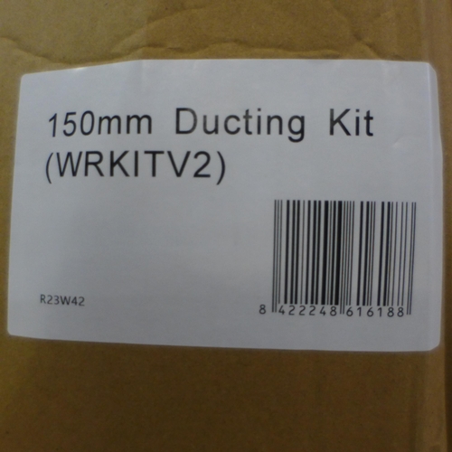 4049 - Miele DFK-R 1000 Flat duct 1000 mm,  flat duct - Model NoDFK-V Connector, Miele DFK-BH 90 90 horizon... 