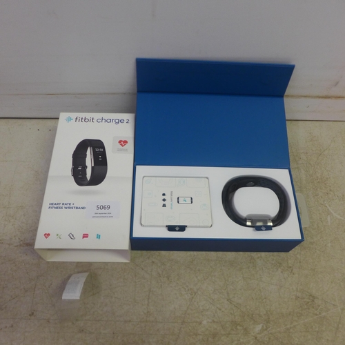 5069 - A FitBit Charge 2 heart rate and fitness wristband