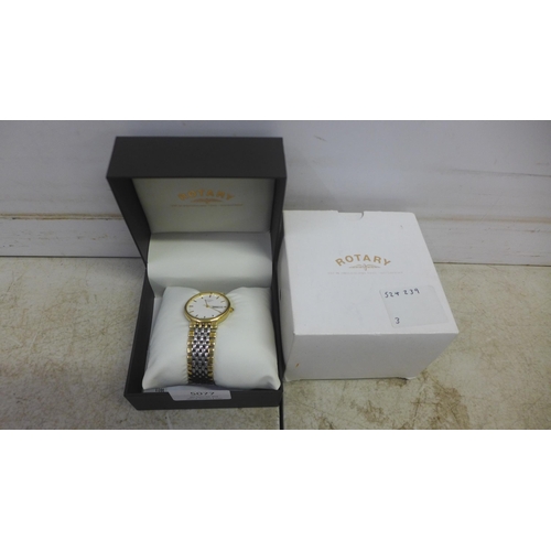 5077 - A gents Rotary wristwatch