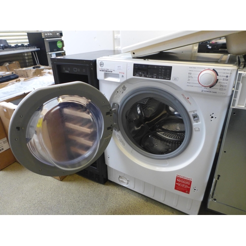 4076 - Hoover Integrated Washer Dryer (9kg) - Model NoHBDOS 695TME, Original RRP £474.17  + vat (460-41)   ... 