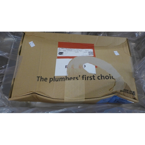 4085 - BOWL 1.0 and plumbing kit  Original RRP £350.00  + vat (460-203)    * This lot is subject to vat