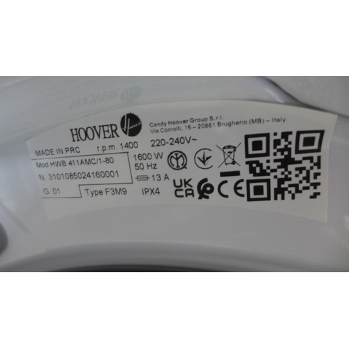 4089 - Hoover Freestanding Washing Machine (11kg)  Original RRP £457.50  + vat (460-27)    * This lot is su... 