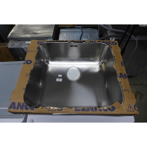 4090 - Blanco S/S Sink *This lot is subject to VAT