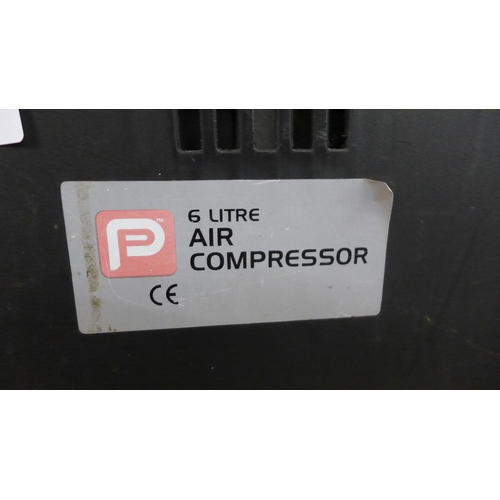 5243 - A Performance Power 6 litre air compressor -  NLH6LTCOM 240v