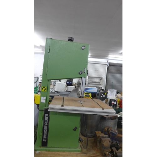 5284 - An Elektra Beckum D-49716 230v band saw