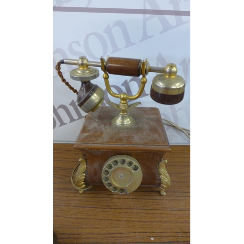 5289 - A quantity of vintage items including a wooden coal box, a set of brass hanging scales and a wood an... 