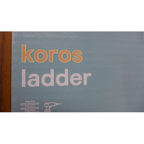 5290A - Three GoodHome Koros ladder towel rails