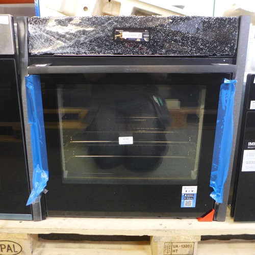 4102 - Neff N70 Single Multifunction Pyrolytic Oven - Slide & Hide ,(Broken display panel) Original RRP £10... 