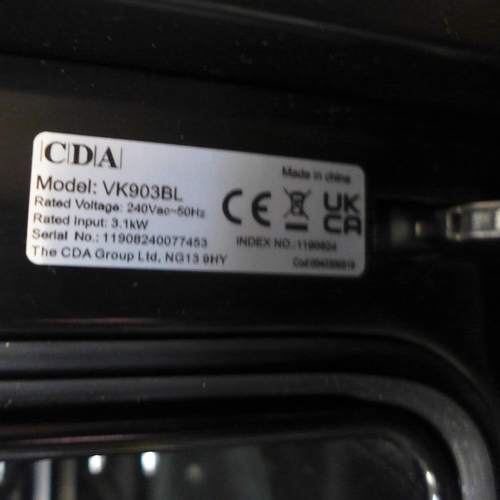 4103 - CDA Compact Combi Microwave VK903BL , Original RRP £615.84  + vat (460-37)    * This lot is subject ... 