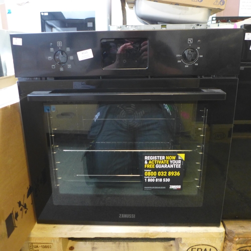 4113 - Zanussi Single Multifunction Oven - BLACK TDZOHNX3K1, Original RRP £265.83  + vat (460-91)    * This... 