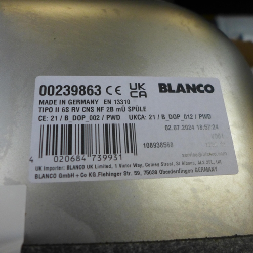 4115 - Blanco 1.5 sink   - Model No 00239863,(460-101)    * This lot is subject to vat